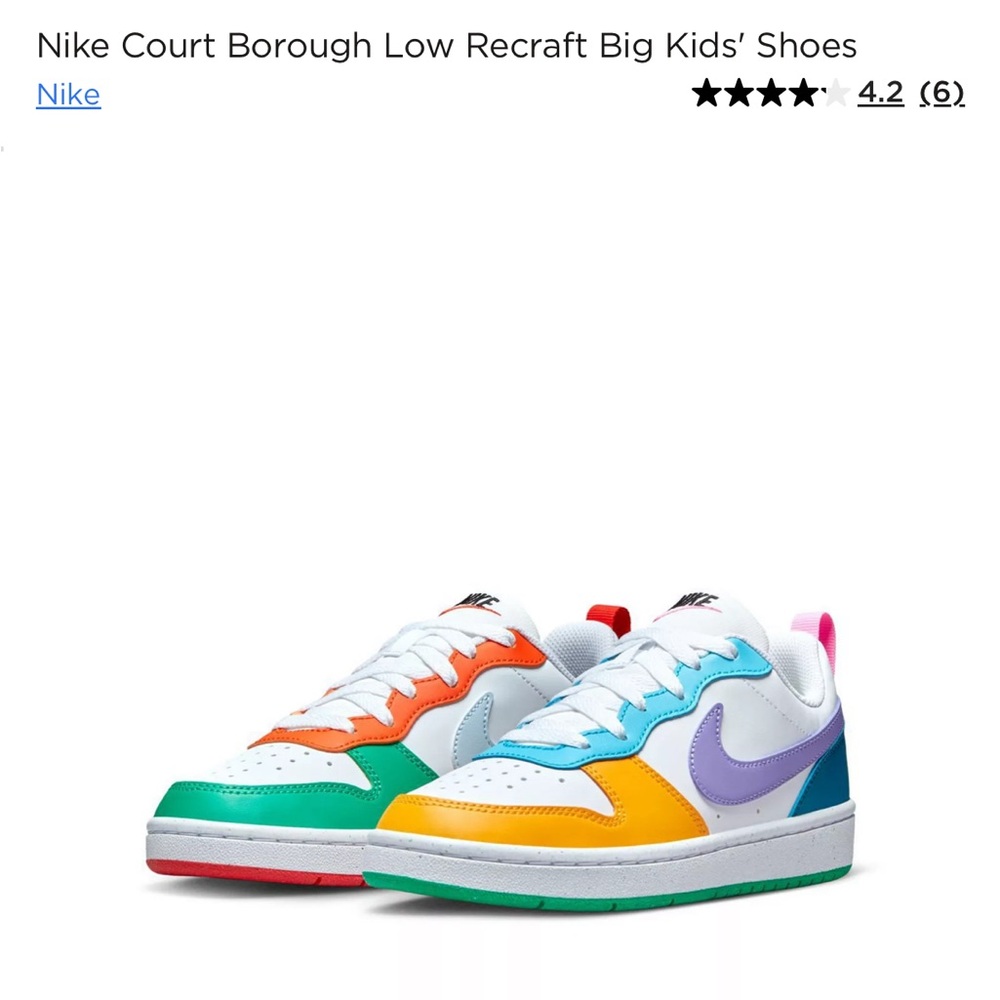 Nike Court Borough Low Recraft Big Kids' Shoes